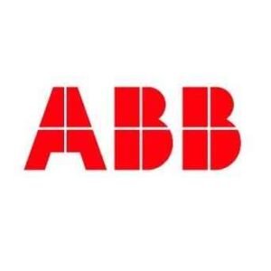 شعار شركة ABB، شريك الجودة لشركة بيت تايكون في لوحات التوزيع والأمان الكهربائي.