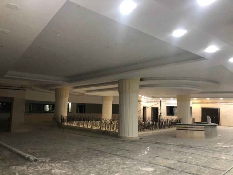 تصميم وتنفيذ سقف جبس بورد متعدد المستويات مع دورانات